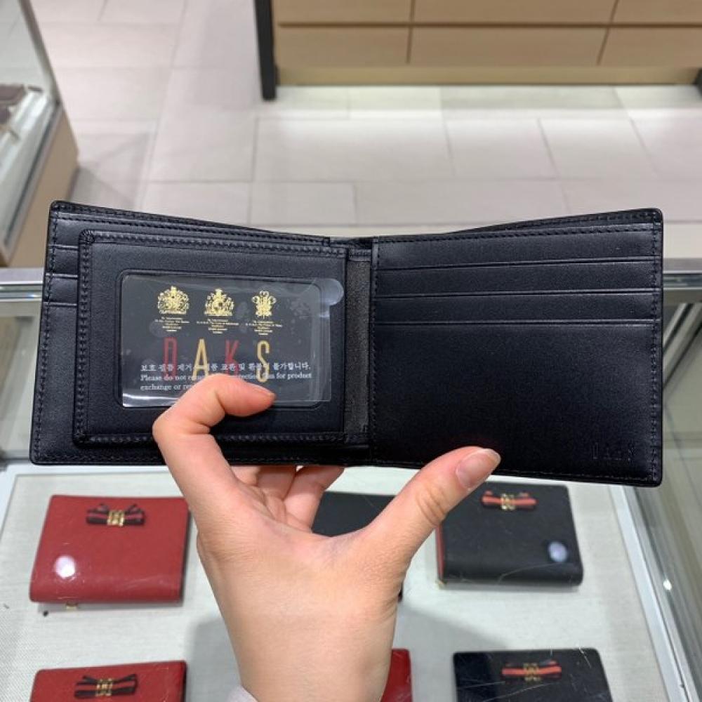 Daks Black Classic Wallet Dbwa9e323bk