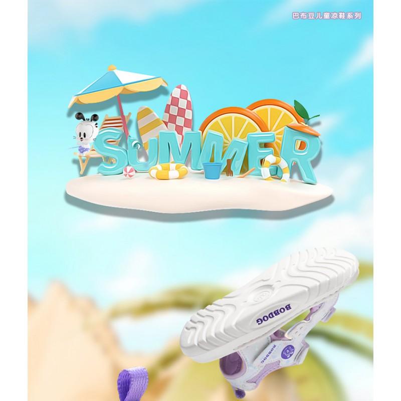 Boys Sport Sandals Kids Outdoor Play Comfortable Open-Toe Rubber Sole Shoes