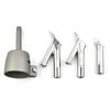 4Pcs  PVD Triangle Welding Nozzle Fixing Point Round Y Shape Standard Hot Air Plastic Welding Gun Accessories