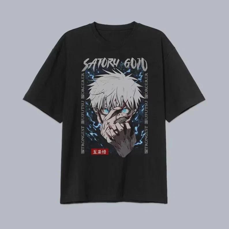 Gojo Satoru Shirt Jujutsu Kaisen Tshirt Gojo The Strongest S
