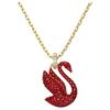 Swan Necklaces Womens Red