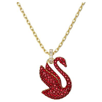 Tendência da Moda Cisne Colar de Cisne Vermelho Colar Feminino 5647871