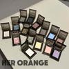 HERORANGE Smoky Sweet Cool Eyeshadow Palette: Shimmer & Matte, Highly Pigmented for Brightening, Natural Look, Affordable Makeup