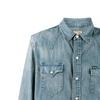 Polo Ralph Lauren Ss22 Solid Color Single-Breasted Denim Long Sleeve Shirt Men shirts Blue 710703936-001