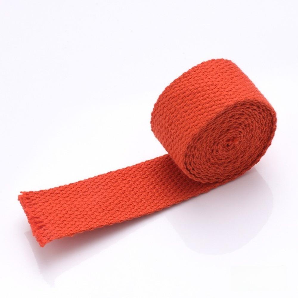 1 Meter Length Cotton Webbings Tape 20mm Width Bias Binding Tape Backpack Label Band for Clothes 10