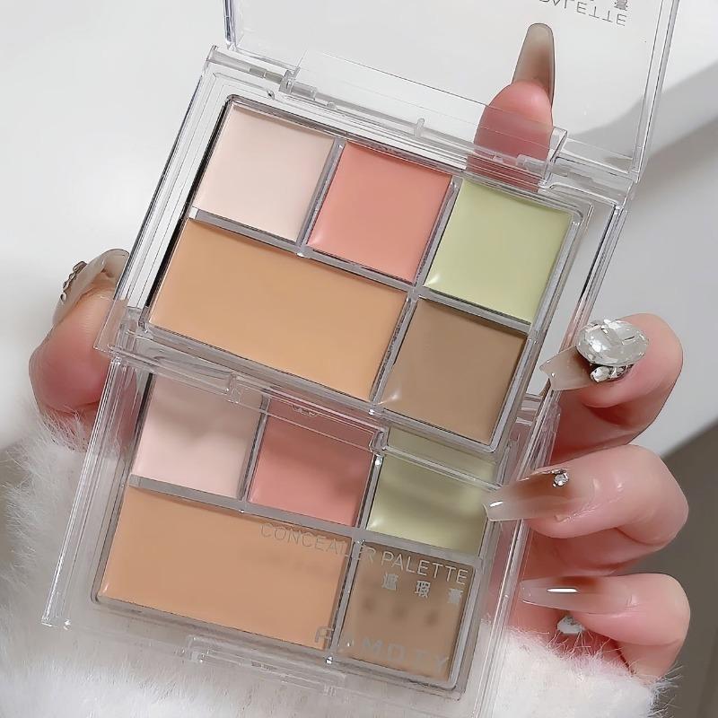 Famoty Concealer Cream For Acne Marks Dark Circles Brightening Makeup For Students
