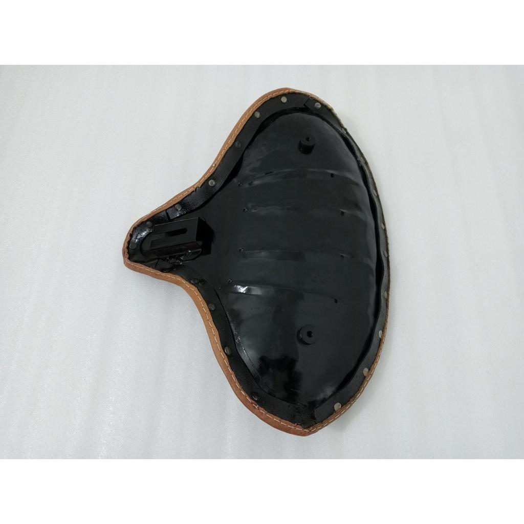 Genuine Leather HARLEY WLA WLC VL UL EL WL KNUCKLEHEAD SOLO SEAT FLATHEAD BROWN