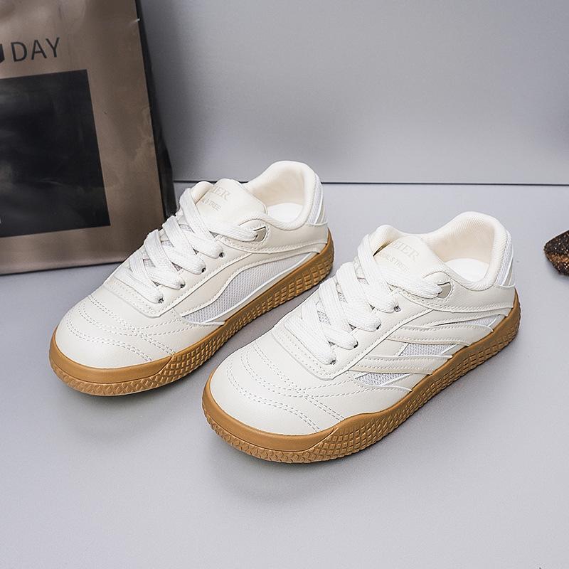 

-8 Belle retro board shoes women s autumn new breathable low-top flat bottom versatile leisure sports 40 бежевый