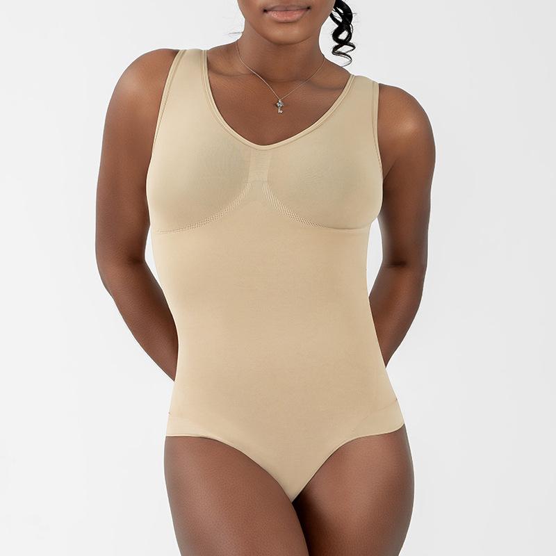 Nahtloser U-Ausschnitt Shapewear String-Body - Hochelastisch, Schlankmachend, Hautfreundlich