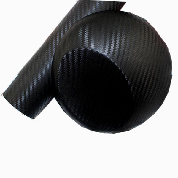 Black 3D 4D 6D Carbon Fiber Film Car Vinyl Wrap Sticker Auto Wrapping Foil Laptop Phone Cover Motorcycle Matte Decoration Films