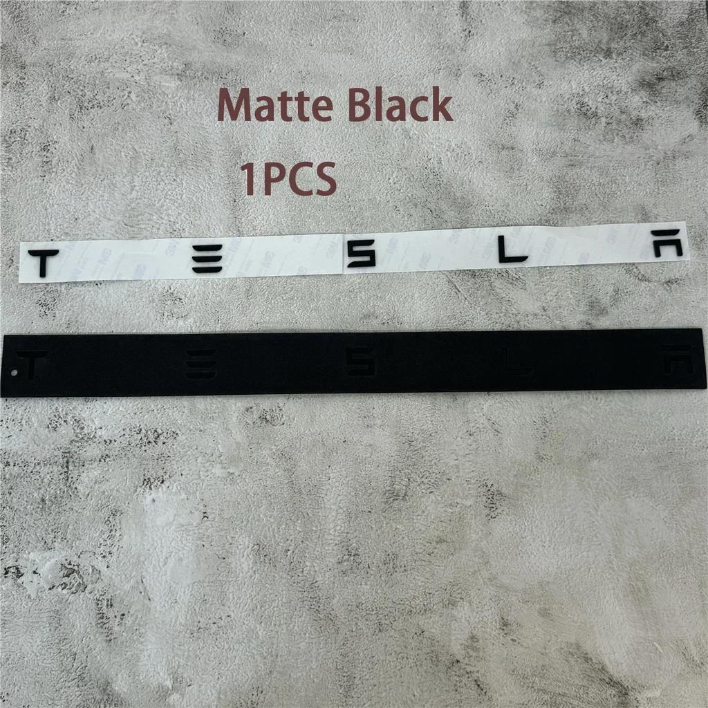 Car Sticker Tesla For Tesla Model 3/S/X/Y  Logo Emblem Badge | Rear Trunk Tailgate Sticker Decal | Auto Exterior Accessories