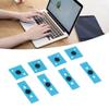 2 Sets Laptop Bottom Case Feet for Laptop 3 4 5 Generation Non Slip   Support Laptop Feet Pads Laptop Feet Dot