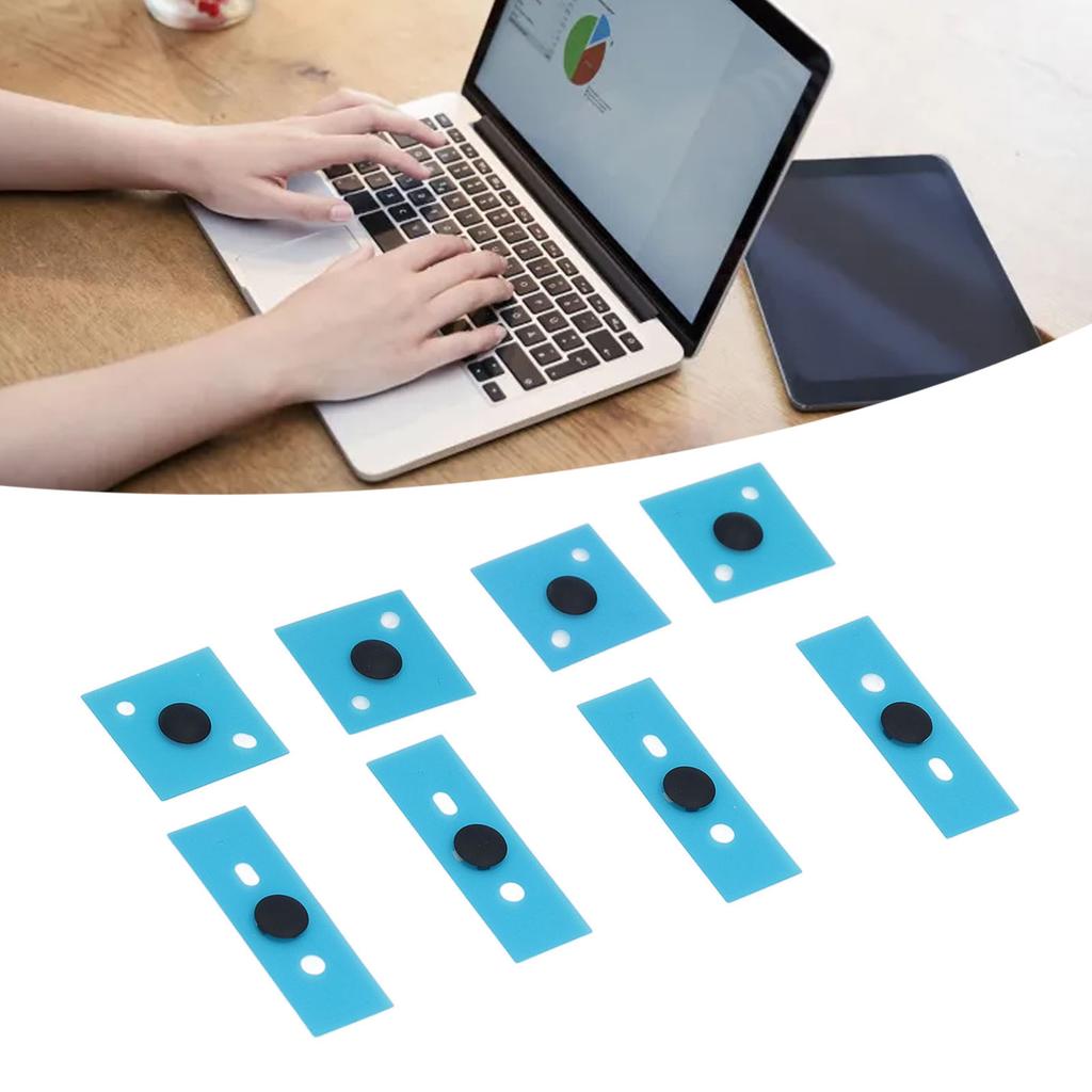 2 Sets Laptop Bottom Case Feet for Laptop 3 4 5 Generation Non Slip Support Laptop Feet Pads Laptop Feet Dot