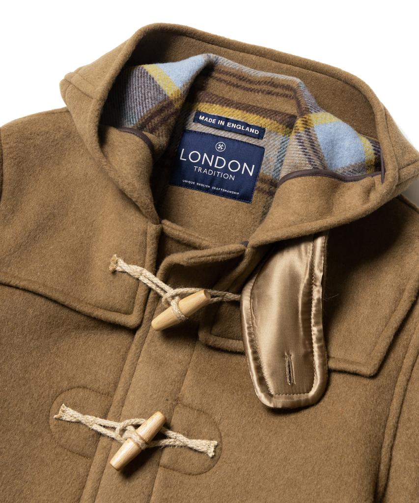 Londontradition Martin Mens Duffle Coat - Vicuna A31
