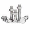 Zhongge 304 Stainless Steel Half-Thread Hex Bolt