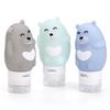 Botellas de Viaje Portátiles de Silicona Recargables Cosméticas Champú Gel de Ducha Kits Squeeze para Loción Champú Contenedores de Baño