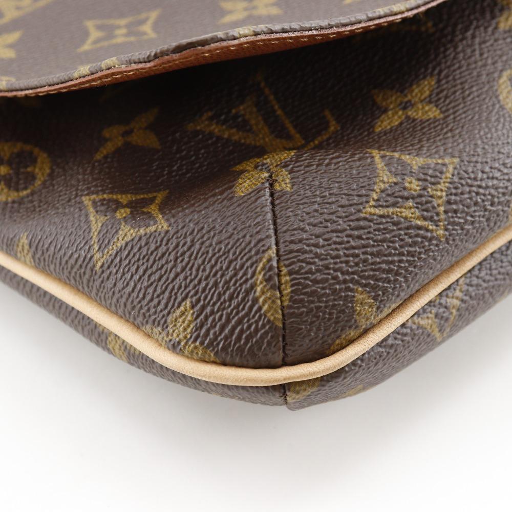 LOUIS VUITTON Muse Tango Shoulder Bag M51257 Short Shoulder Brown Monogram canvas Women Used