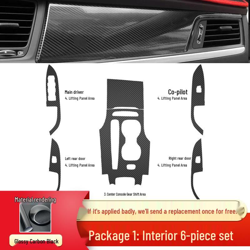 Envision S Interior Stickers: Center Console Gear Shift Film for 20 Models