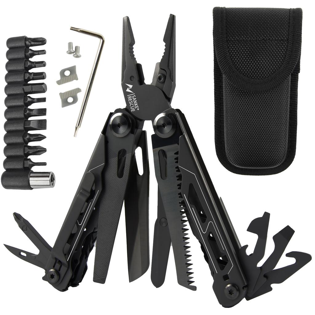 30-in-1 Multitool Zange Kabel Drahtschneider Multifunktionale Multi Handwerkzeuge Outdoor Camping Tragbare Klappzange