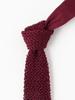 [BEAMS PLUS] Silk Knit Tie Solid Men's BURGUNDY FREE 38440159107