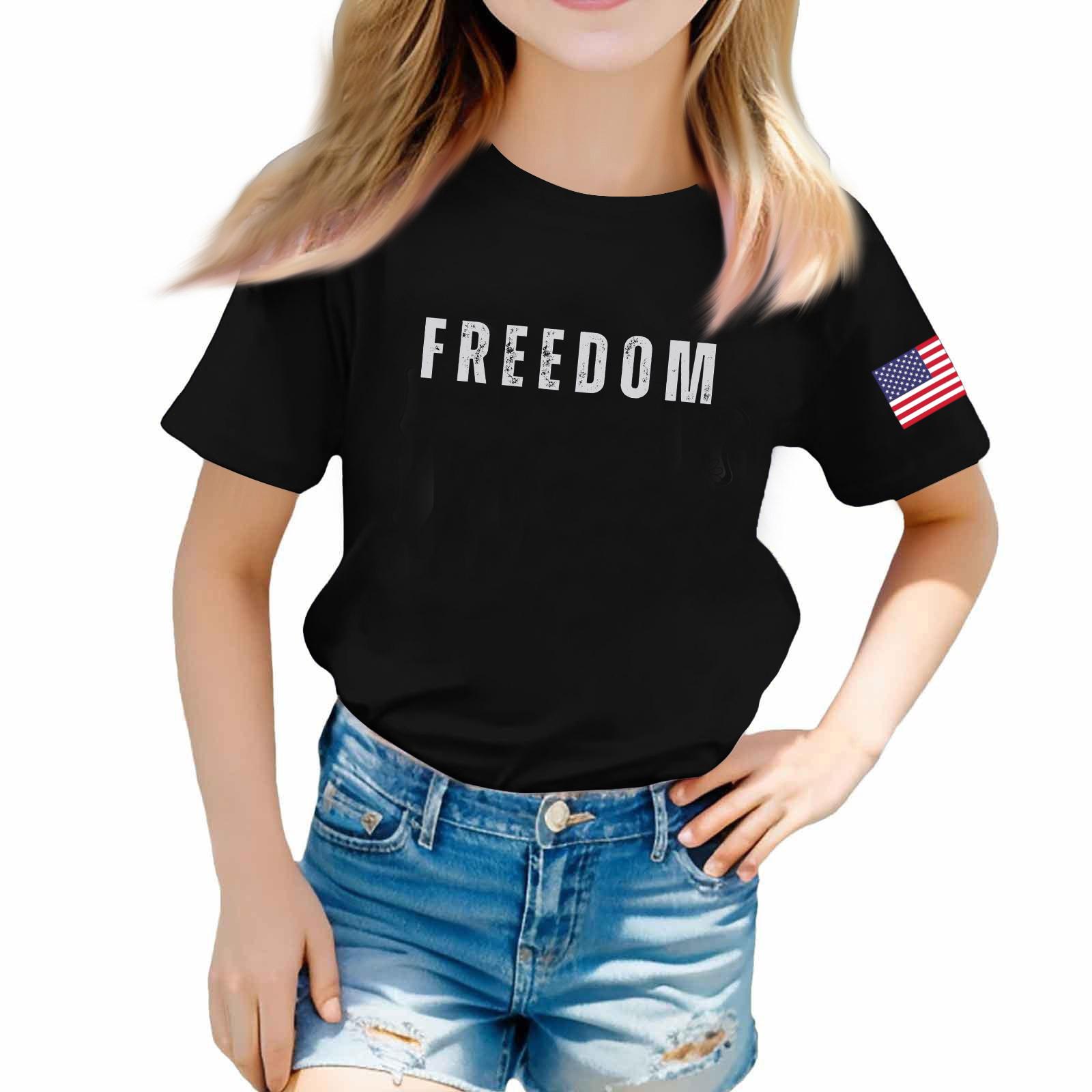 

Футболки для малышей, для девочек и мальчиков, детские топы, футболки с принтом с коротким рукавом для мальчиков и девочек 1-12 лет, Летние 100 чёрный