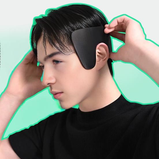 Men Perm Hair Press Tool No Heat Side Back Temples