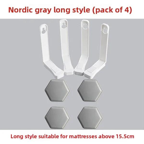 4Pcs Bed Sheet Holder Clip Home Sofa Cover Mattress Quilt Cover Non-slip Fasteners Fixed Bracket Household Samll Accessories