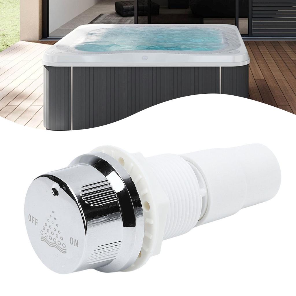 Hot Tub   PVC     Round Bathtub Regulation   Control Knob Button for Bathtub Spa Home
