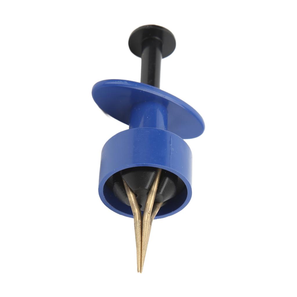 Fishing Baits Clip Portable 4 Claws Bloodworm Meitemark Clip med gummibånd fiskeutstyr