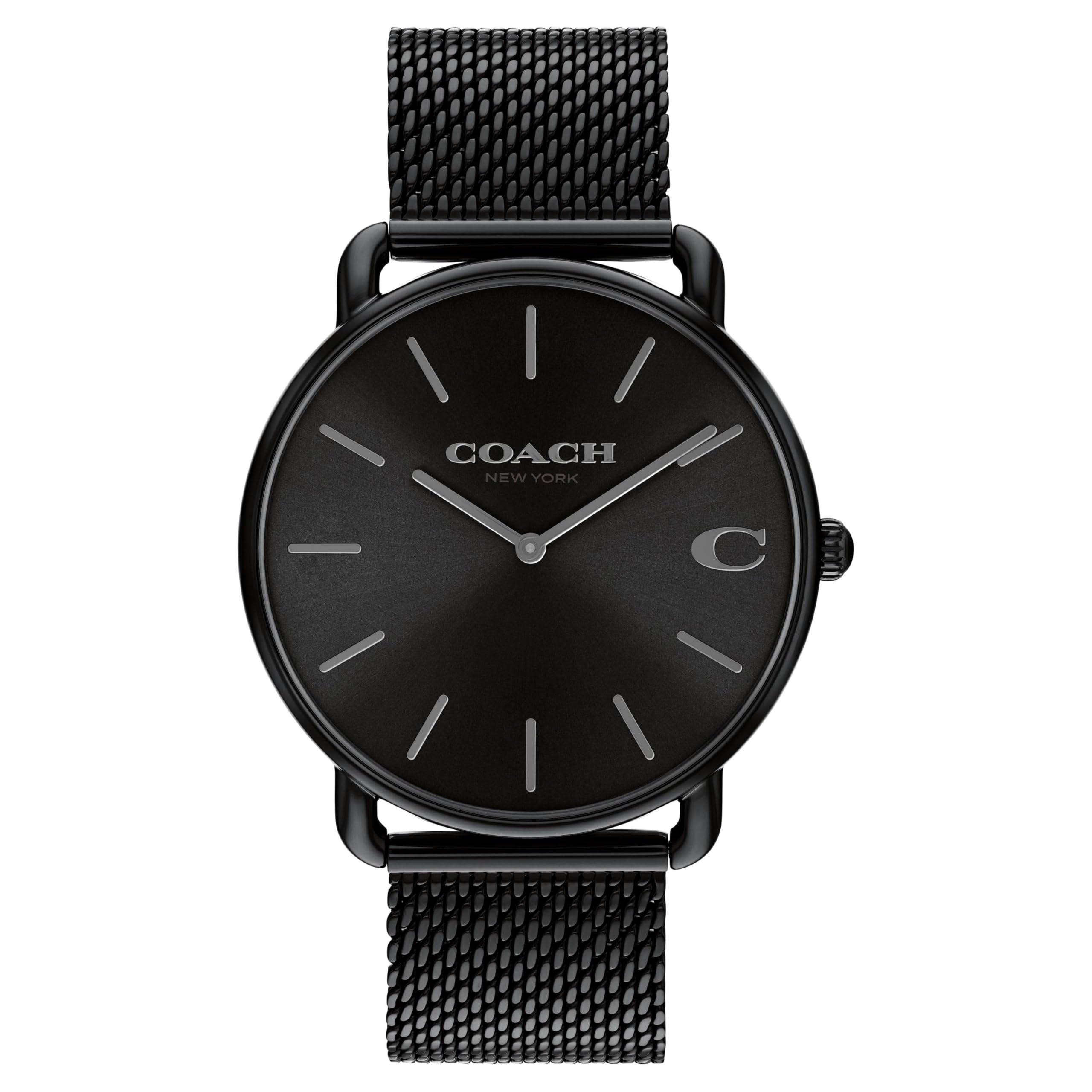 

Coach ELLIOT 14602720 Black Men s Watch, чёрный