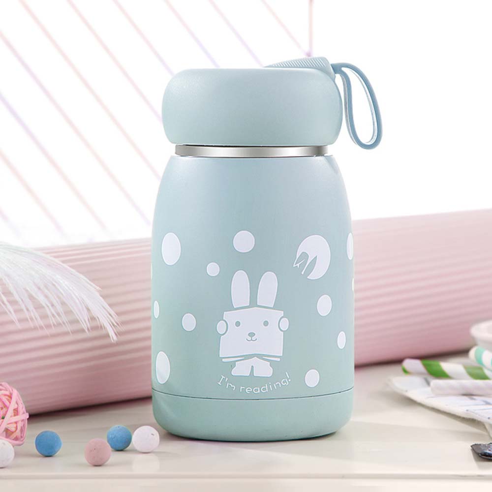 Mini Leakproof Cartoon Traval Insulated Vacuum Flask Thermos Cup Vacuum Water Bottle Coffee Mug