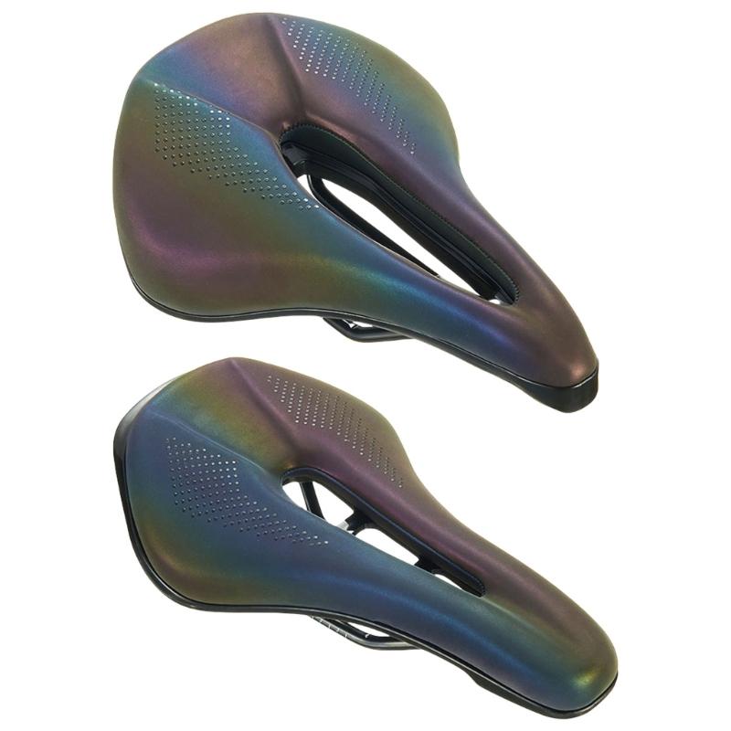 PU Leather Bike Saddles Seat Pad Breathable Comfortable Bicycles Saddles Cycling Cushion Shockproof Bike Cushion