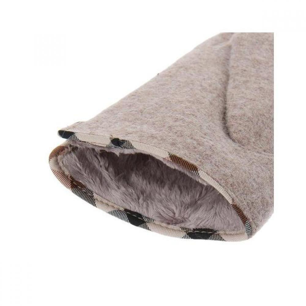 DakS Wool Women S gloveS Beige Dog Embroidered Dcgv9f202i2