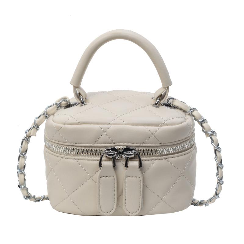 Handheld Small Bag Women's New Diamond Chain Bag Messenger Bag Versatile Casual Small Square Bag