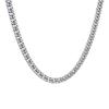 Unisex Titanium Steel Cuban Link Necklace – Trendy, Simple, and Versatile Clavicle Chain