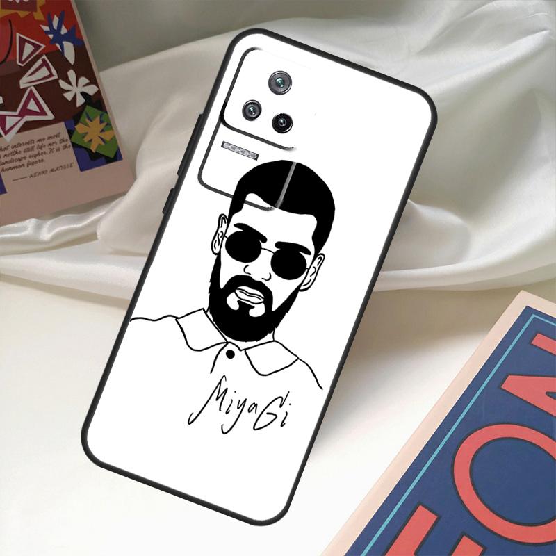 Miyagi & Andy Panda Case For Xiaomi 14 13 Ultra 12 Lite 11T 12T 13T Pro POCO M6 X3 X5 X6 Pro F3 F5 M5s Cover