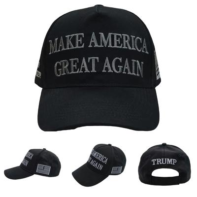 Fashionable Men's And Women's Adjustable Baseball Caps With American Flag Embroidery