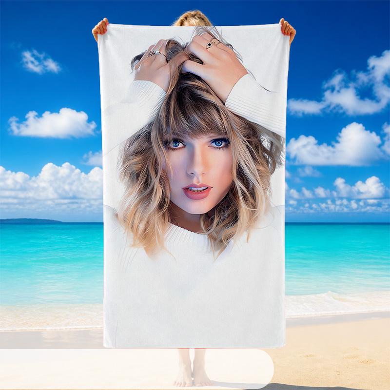 Taylor Swift Beach Towel, Soft Large Absorbent Towel For Beach Swimming Pool Travel Vacation