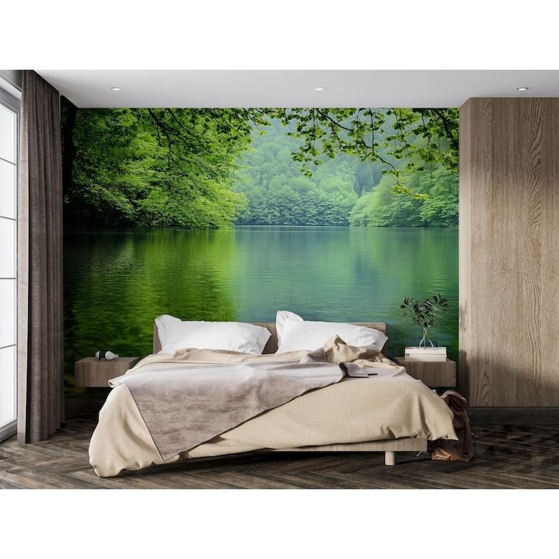 Forest Lake tapestry 75x100 чёрный
