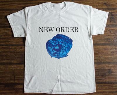 Retro Substence New Order Band Shirt Weiß Herren Unisex Klassisch S-5XL 1H0236 Unisex T-Shirt
