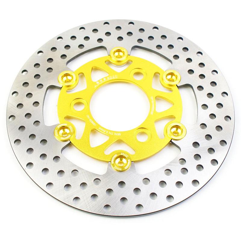 Universal RPM 220mm Motorcycle Brake Disc Rotor Floating Disk Floating Pitching for Street Bike Pedal Bike Pitbike Honda Yahama