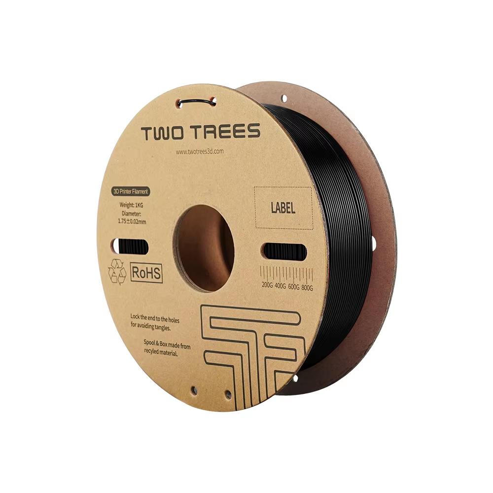 

DB- Нить для 3D-принтера, разработанная для высокоскоростной печати, подходит для пластиков PLA, 1,75 мм, 1 кг (2,2 фунта) Для большинства FDM 3D-принтеров чёрный