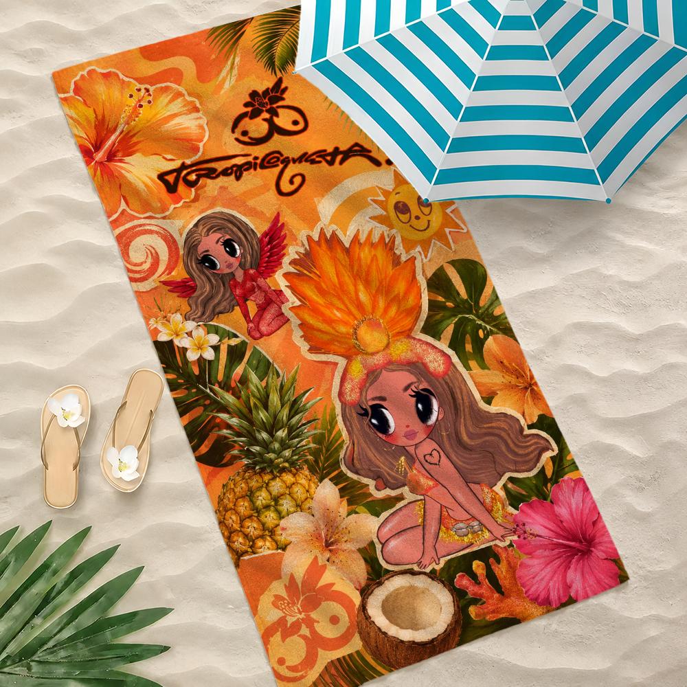 Album K-KAROL G Tropicoqueta Towel Towel Beach Towel, Quick Drying Absorbent Bath Towel for Swim,Gym,Camping,Outdoor Hot