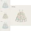 French Vintage Girl Dress With Lace Patchwork For Kids Summer Party Wear