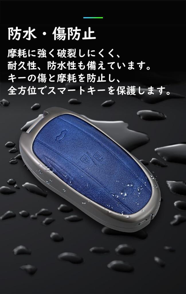 [TECART] Tesla Exklusives Schlüsseletui, Tesla S Schlüsselanhänger, Tesla S, Modell S, Smart Key