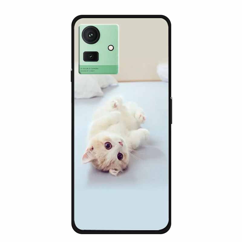 For Cubot Note 50 Case Shockproof Soft Silicone TPU Bumper for CUBOT Note 50 Global Cover Cat Luxury Note50 Cute Cartoon Shell