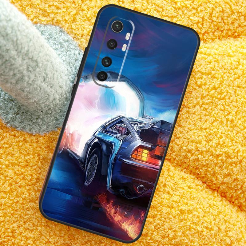 Back To The Future Time Machine Case For Xiaomi 15 Ultra 14 13T 14T 15T 17 Pro Max  Cover For POCO X7 Pro X5 X6 F5 F6 F7 F8