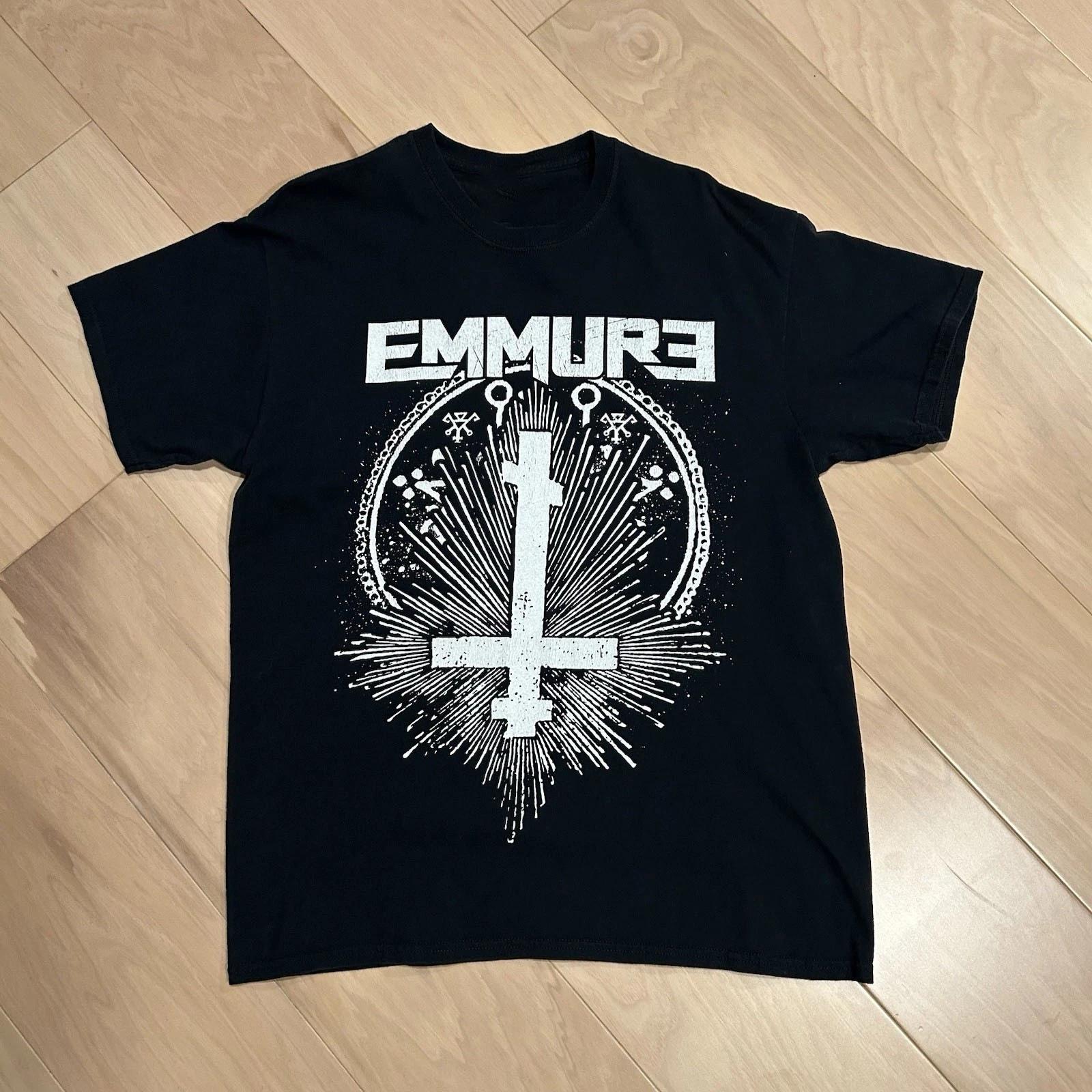 Rare Slave to the Game Petrine Cross 2012 Emmure Band T-shirt S to 5XL 2F2178 S