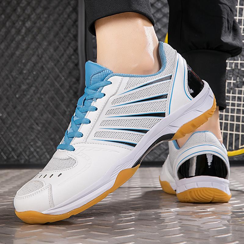 Badminton shoes new professional lightweight breathable soft-soled sports shoes shock-absorbing mesh training shoes