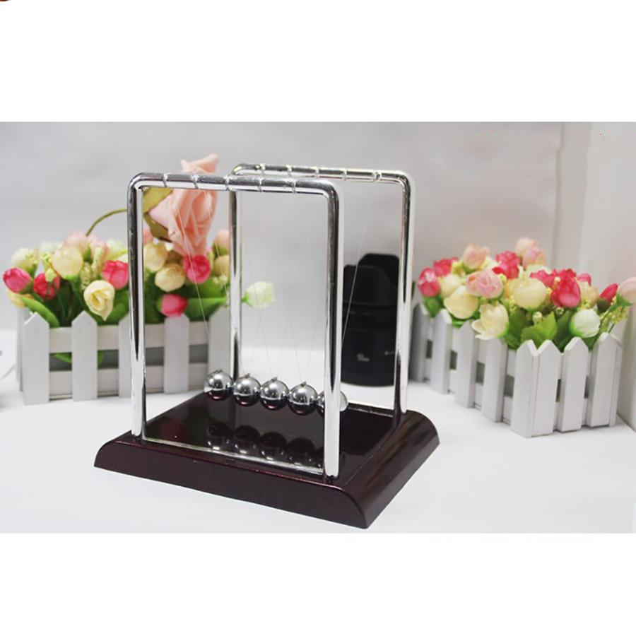 Desk Office Home Decor For Newton's Cradle Classic Balance Ball Pendulum Balls